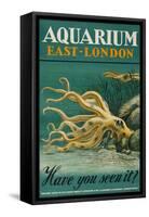 Aquarium East London-Vintage Apple Collection-Framed Stretched Canvas