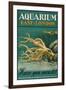 Aquarium East London-Vintage Apple Collection-Framed Giclee Print