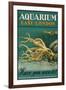 Aquarium East London-Vintage Apple Collection-Framed Giclee Print