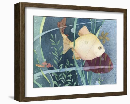 Aquarium I-Fiona Stokes-Gilbert-Framed Giclee Print