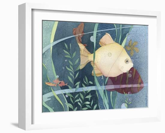 Aquarium I-Fiona Stokes-Gilbert-Framed Giclee Print