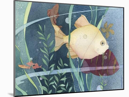 Aquarium I-Fiona Stokes-Gilbert-Mounted Giclee Print