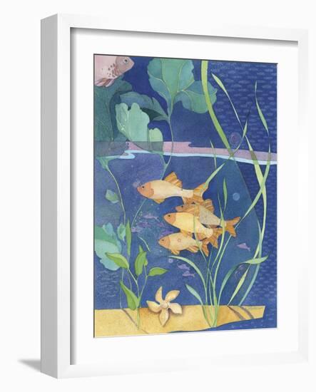 Aquarium II-Fiona Stokes-Gilbert-Framed Giclee Print