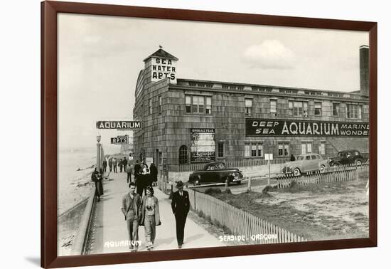 Aquarium, Seaside, Oregon-null-Framed Art Print