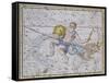 Aquarius and Capricorn, from "A Celestial Atlas," Published in 1822-A. Jamieson-Framed Stretched Canvas