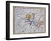 Aquarius and Capricorn, from "A Celestial Atlas," Published in 1822-A. Jamieson-Framed Giclee Print