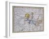 Aquarius and Capricorn, from "A Celestial Atlas," Published in 1822-A. Jamieson-Framed Giclee Print