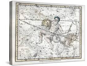 Aquarius and Capricornus, Zodiac, 1822-Science Source-Stretched Canvas