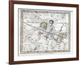 Aquarius and Capricornus, Zodiac, 1822-Science Source-Framed Giclee Print