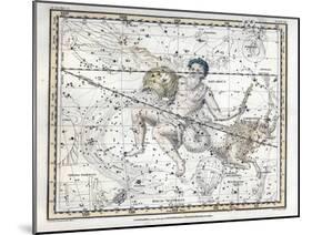 Aquarius and Capricornus, Zodiac, 1822-Science Source-Mounted Giclee Print