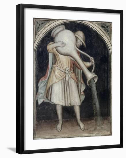 Aquarius - Astrology-null-Framed Giclee Print