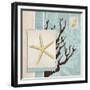 Aquarius Blue Sq III-Paul Brent-Framed Premium Giclee Print