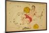 Aquarius Constellation, Zodiac Sign, 1825-Science Source-Mounted Giclee Print