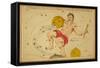 Aquarius Constellation, Zodiac Sign, 1825-Science Source-Framed Stretched Canvas