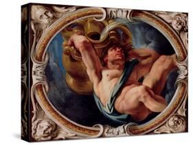 Aquarius, from the Signs of the Zodiac-Jacob Jordaens-Stretched Canvas