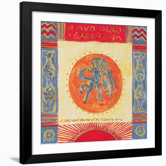 Aquarius II-Sabira Manek-Framed Giclee Print