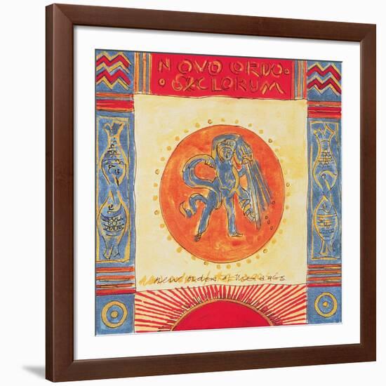 Aquarius II-Sabira Manek-Framed Giclee Print