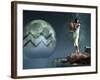 Aquarius Is the Eleventh Astrological Sign of the Zodiac.-Stocktrek Images-Framed Photographic Print