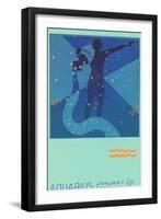 Aquarius, the Water Bearer-null-Framed Art Print