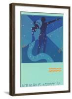 Aquarius, the Water Bearer-null-Framed Art Print