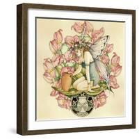 Aquarius-Linda Ravenscroft-Framed Giclee Print