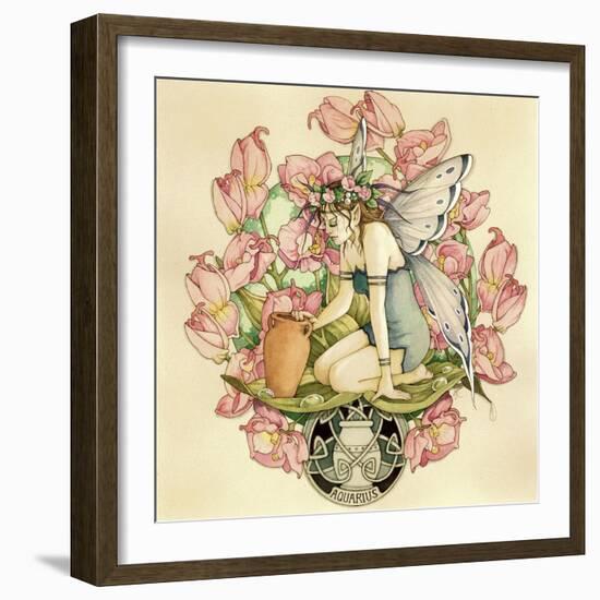 Aquarius-Linda Ravenscroft-Framed Giclee Print