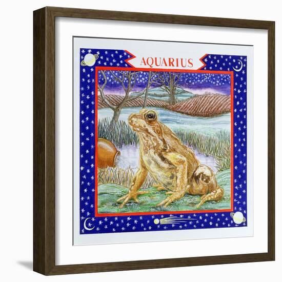 Aquarius-Catherine Bradbury-Framed Giclee Print