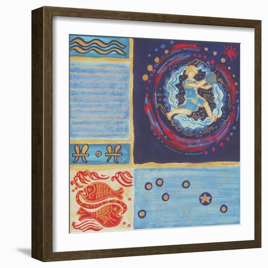 Aquarius-Sabira Manek-Framed Giclee Print