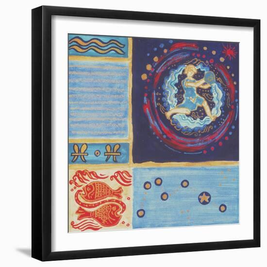 Aquarius-Sabira Manek-Framed Giclee Print