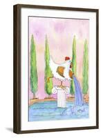 Aquarius-Jennifer Zsolt-Framed Giclee Print