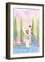 Aquarius-Jennifer Zsolt-Framed Giclee Print