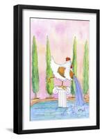 Aquarius-Jennifer Zsolt-Framed Giclee Print