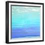 Aquatic Abstract-Dan Meneely-Framed Art Print