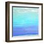 Aquatic Abstract-Dan Meneely-Framed Art Print