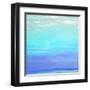 Aquatic Abstract-Dan Meneely-Framed Art Print