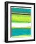 Aquatic Breeze 1-NaxArt-Framed Art Print