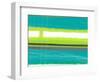 Aquatic Breeze 2-NaxArt-Framed Art Print