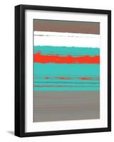 Aquatic Breeze 4-NaxArt-Framed Art Print