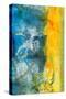 Aquatic Energy II-Joyce Combs-Stretched Canvas