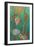 Aquatic Life I-Chariklia Zarris-Framed Art Print