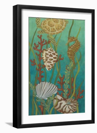 Aquatic Life I-Chariklia Zarris-Framed Art Print