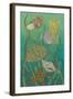 Aquatic Life II-Chariklia Zarris-Framed Art Print