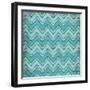 Aquatic Modele III-Elizabeth Medley-Framed Art Print