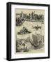 Aquatic Sports at Amoy-null-Framed Giclee Print