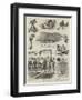 Aquatic Sports by British Bluejackets, Hong Kong-null-Framed Giclee Print