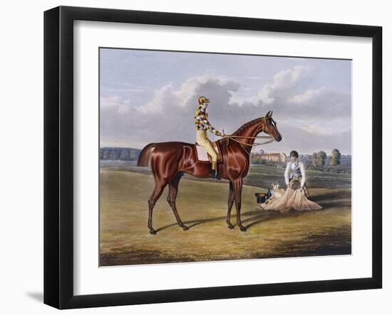 Aquatint by Thomas Sutherland After Barefoot, Winner 1823-John Frederick Herring I-Framed Giclee Print