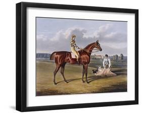 Aquatint by Thomas Sutherland After Barefoot, Winner 1823-John Frederick Herring I-Framed Giclee Print