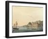 Aquatint from Oriental-Thomas & William Daniell-Framed Giclee Print