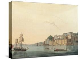 Aquatint from Oriental-Thomas & William Daniell-Stretched Canvas