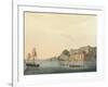 Aquatint from Oriental-Thomas & William Daniell-Framed Giclee Print